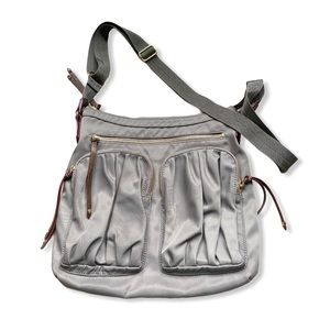 MZ Wallace Bedford Mia Nylon CrossBody Bag GUC